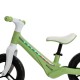 Bicicletă fără pedale Bebego Lumino cu LED, verde
