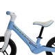 Bicicletă fără pedale Bebego Lumino cu LED, albastru deschis
