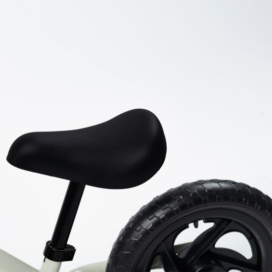 Bicicletă de echilibru, fără pedale, pentru copii, Bebego GORGO gri