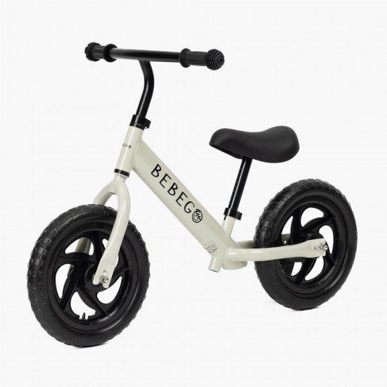 Bicicletă de echilibru, fără pedale, pentru copii, Bebego GORGO gri