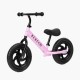 Bicicletă de echilibru, fără pedale, pentru fete, Bebego GORGO roz
