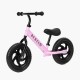 Bicicletă de echilibru, fără pedale, pentru fete, Bebego GORGO roz