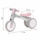 Bicicletă de echilibru NONO, fără pedale, cu 3 roți pentru fete, de la 1 an, roz