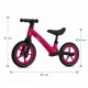 Bicicletă fără pedale Bebego Aero cu roți gonflabile, roz
