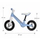 Bicicletă fără pedale Bebego Lumino cu LED, albastru deschis
