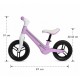 Bicicletă fără pedale Bebego Lumino cu LED, roz