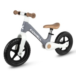 Bicicletă fără pedale Kidwell FLEX, pliabilă, gri
