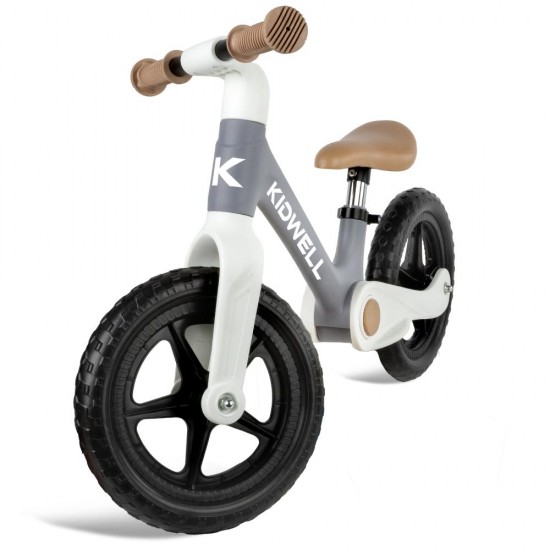 Bicicletă fără pedale Kidwell FLEX, pliabilă, gri