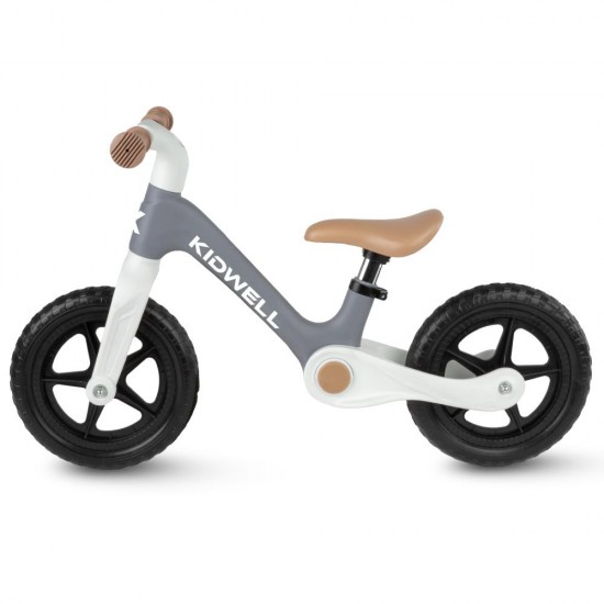 Bicicletă fără pedale Kidwell FLEX, pliabilă, gri