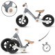 Bicicletă fără pedale Kidwell FLEX, pliabilă, gri