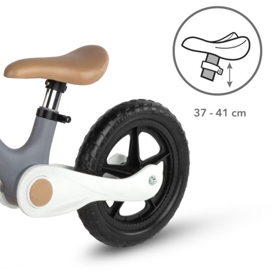 Bicicletă fără pedale Kidwell FLEX, pliabilă, gri