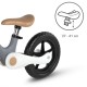 Bicicletă fără pedale Kidwell FLEX, pliabilă, gri