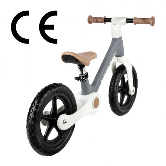 Bicicletă fără pedale Kidwell FLEX, pliabilă, gri