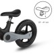 Bicicletă fără pedale Kidwell FLEX, pliabilă, negru/gri