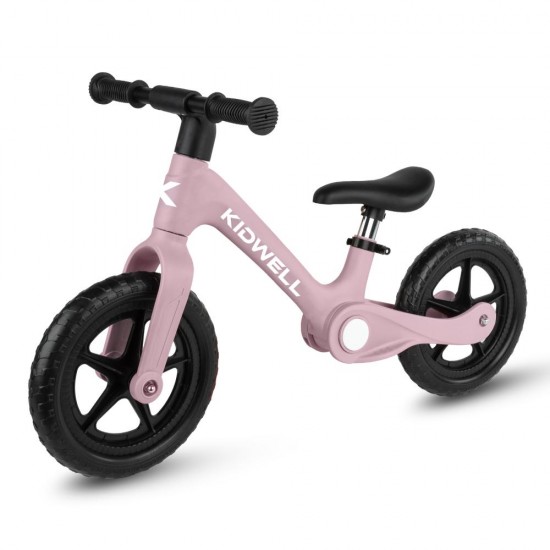 Bicicletă fără pedale Kidwell FLEX, pliabilă, roz