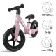 Bicicletă fără pedale Kidwell FLEX, pliabilă, roz