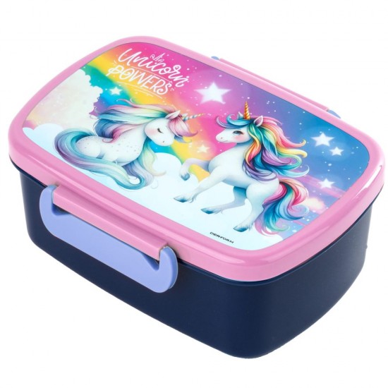 Cutie de prânz pentru fete, model UNICORN - Derform