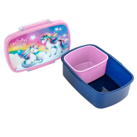 Cutie de prânz pentru fete, model UNICORN - Derform
