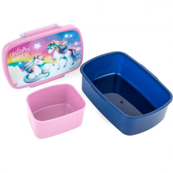 Cutie de prânz pentru fete, model UNICORN - Derform