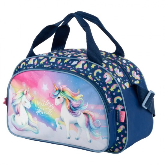 Geantă sport Derform, model unicorn