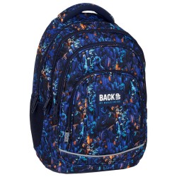 Ghiozdan băieți, Backup, 4 compartimente, model gamer city