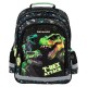 Ghiozdan copii cu 2 compartimente,  model dinozauri,T-REX ATTACK - Derform