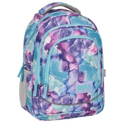 Ghiozdan ergonomic scoală pentru copii, BackUp, model aquarell dream