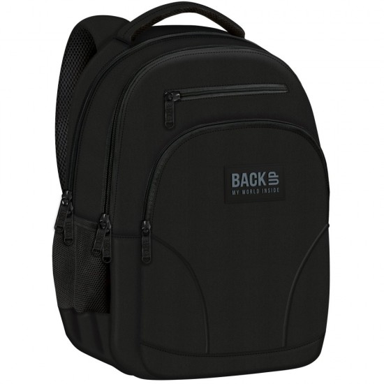Ghiozdan școală pentru copii, BackUp negru