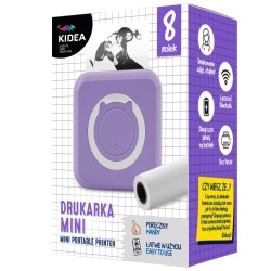 Imprimantă termică Kidea Mini, mov