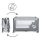 Kidwell BLISSY BASIC Stone Gray – pătuț de călătorie pliabil
