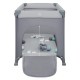 Kidwell BLISSY BASIC Stone Gray – pătuț de călătorie pliabil