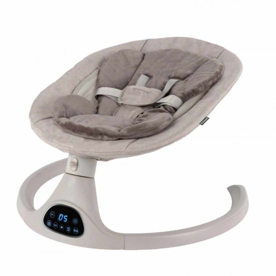Kidwell LUVI Beige, balansoar electric și șezlong 2 în 1 pentru bebeluși, bej