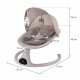 Kidwell LUVI Beige, balansoar electric și șezlong 2 în 1 pentru bebeluși, bej