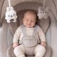Kidwell LUVI Beige, balansoar electric și șezlong 2 în 1 pentru bebeluși, bej