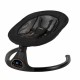 Kidwell LUVI Black, balansoar electric și șezlong 2 în 1 pentru bebeluși, negru