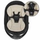 Kidwell LUVI Black, balansoar electric și șezlong 2 în 1 pentru bebeluși, negru