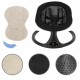 Kidwell LUVI Black, balansoar electric și șezlong 2 în 1 pentru bebeluși, negru