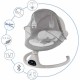 Kidwell LUVI Gray, balansoar electric și șezlong 2 în 1 pentru bebeluși, gri