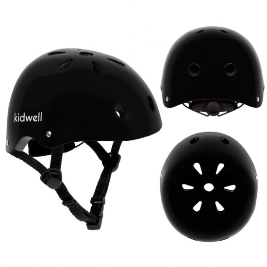 Cască de protecție copii ORIX II, negru – Mărimea S (48–52 cm)