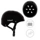 Cască de protecție copii ORIX II, negru – Mărimea S (48–52 cm)