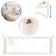 Bară de siguranță pentru pat TIVA Beige 160 cm