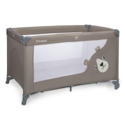 Pătuț bebe pliabil cu două nivele Kidwell Blissy Duo - culoarea bej