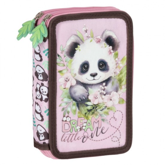 Penar copii echipat cu două compartimente pentru fete,  model PANDA(DREAM LITTLE ONE), Derform