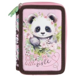 Penar copii echipat cu două compartimente pentru fete,  model PANDA(DREAM LITTLE ONE), Derform