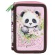 Penar copii echipat cu două compartimente pentru fete,  model PANDA(DREAM LITTLE ONE), Derform