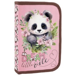 Penar echipat cu un compartiment, pliabil, PANDA, roz(DREAM LITTLE ONE), Derform