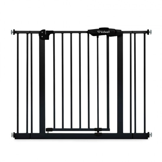 Poartă siguranță pentru copii,75-105 cm - Kidwell Guarda black