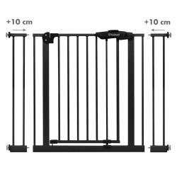 Poartă siguranță pentru copii,75-105 cm - Kidwell Guarda black
