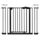 Poartă siguranță pentru copii,75-105 cm - Kidwell Guarda black