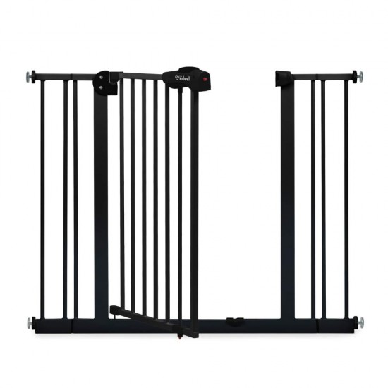 Poartă siguranță pentru copii,75-105 cm - Kidwell Guarda black